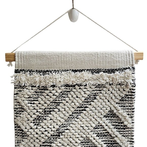 Boho Macrame Wall Hanging, Textile, No Tags, Measurements In Photos - Picture 2 of 8